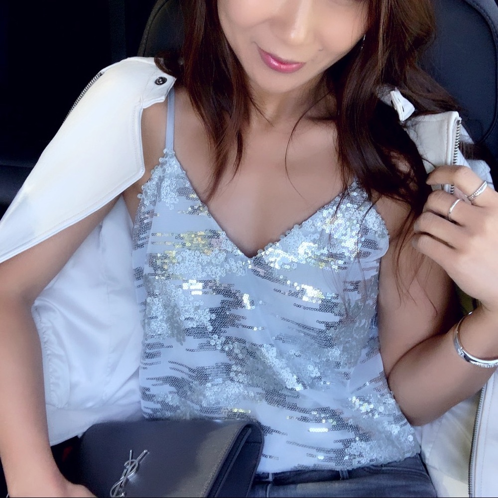 Rachel Sequin Cami